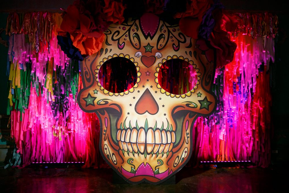 Фотозона декор маска в стиле Мексика