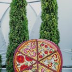 Крупногабаритный декор большая пицца